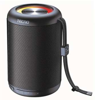 Портативная акустика Tecno Колонка порт. S3 Square черный 3W 1.1 BT 2000mAh