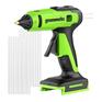 Фен технический GREENWORKS Пистолет клеевой G24GLG, 24V, 150°С, 90 сек, 11 мм, без АКБ и ЗУ [3502207]