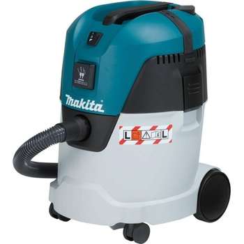 Строительный пылесос MAKITA VC2512L Пылесос [VC2512L] {1000Вт,3600л\м,210мбар,25л,шланг36ммх3.5м,8кг,кор,2насад,2 п\сб,щетка,2адапт,2труб }