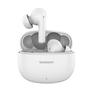 Беспроводные наушники SONNEN Наушники беспроводные TWS внутриканальные, гибридное шумоподавление ANC + ENC, PREMIUM EP-BH34W, Bluetooth 5.3, белые, 514124
