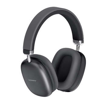 Беспроводные наушники SONNEN Наушники беспроводные накладные полноразмерные раздвижные мультирежимные, HP-B12B, Bluetooth 5.4, черные, 514126