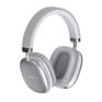 Беспроводные наушники SONNEN Наушники беспроводные накладные полноразмерные раздвижные мультирежимные, HP-B12S, Bluetooth 5.4, серебристые, 514127