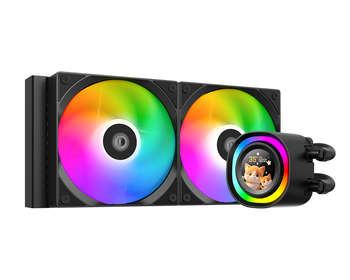 Система охлаждения ID-Cooling Комплект водяного охлаждения FX240 LCD LGA1851/1700/1200/115X/AM4/AM5 RET