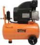 Компрессор пневматический AV STEEL Компрессор поршневой AV-AC 220/24 масляный 140л/мин 24л 1500Вт оранжевый/черный