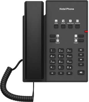 VoIP-оборудование FANVIL Телефон IP H1-2 Wire черный