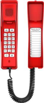 VoIP-оборудование FANVIL Телефон IP H2U красный