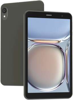 Планшет Digma R8 T606  8C RAM4Gb ROM64Gb 8" IPS 1280x800 4G Android 15 темно-серый 5Mpix 2Mpix BT WiFi microSD 512Gb 4000mAh 168hrs