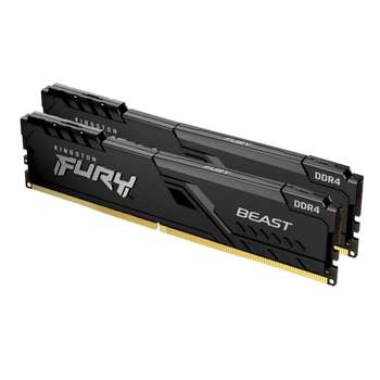 Оперативная память Kingston DDR4 DIMM 16GB Kit 2x8Gb KF432C16BBK2/16WP PC4-25600, 3200MHz, CL16