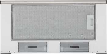 Вытяжка KRONA встраиваемая Kamilla ECO 600 IX нержавеющая сталь/белый управление: кнопочное