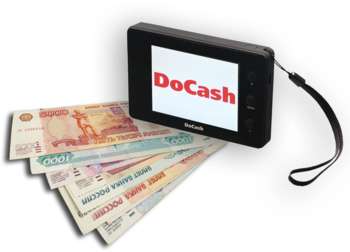 Детектор банкнот DOCASH Micro IR/UV просмотровый АКБ
