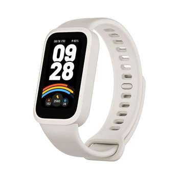 Умные часы, браслет Xiaomi Фитнес-браслет Smart Band 9 Active Beige White