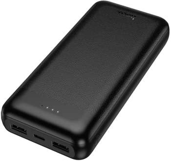 Внешний аккумулятор HOCO Мобильный аккумулятор J153A Stability 20000mAh QC3.0/PD 2A 2xUSB-A/USB-C черный
