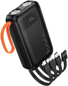 Внешний аккумулятор HOCO Мобильный аккумулятор J151 10000mAh 2A черный