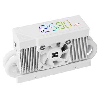 Кулер для памяти Thermalright Радиатор для M.2 SSD  / HR-10 2280 PRO DIGITAL WHITE / TRHR10.2280.PRO.D.W