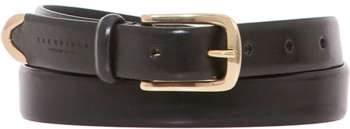 Ремень THE BRIDGE женский Berenice 0325251R/30 100х3см черный натур.кожа