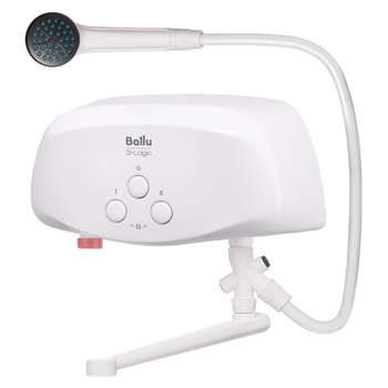 Бойлер BALLU Водонагреватель проточный электрический 3-Logic TS, ненапорный 5,5 кВт 3,1л/м к, НС-1588893