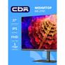 Монитор CBR LCD 27" ME-2701, IPS, FHD 1920x1080, 100Гц, 1*HDMI/1*VGA, внешний БП, черный, кабель 1*HDMI 1.5м [LCD-ME2701-OPC]