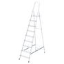 СИБРТЕХ Стремянка, 9 ступеней, алюминиевая, Россия [97719]