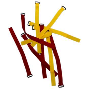 Серверный шкаф HYPERLINE Крепеж WASN-290-mix-10 Хомут для кабеля, липучка с мягкой застежкой, 290x20мм, цвет в ассортименте