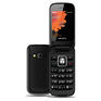 Смартфон TEXET Телефон мобильный TM-422, 2 SIM, 2,4", раскладной, microSD, FM, MP3, Bluetooth, камера, фонарик, черный, 127115