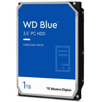 Жесткий диск HDD Western Digital Жесткий диск 3.5" 1TB Blue PC HDD SATA 6Gb/s - 5400 rpm