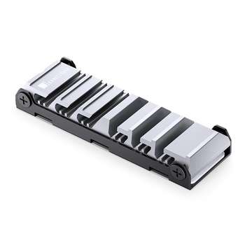 Кулер для памяти Noname Радиатор для SSD M.2 2280 JONSBO M202 Grey (серый)