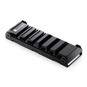 Кулер для памяти Noname Радиатор для SSD M.2 2280 JONSBO M202 Black (черный)