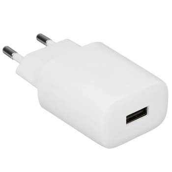 Зарядка, аккумулятор HOCO C134A/ Сетевое ЗУ/ 1 USB/ Выход: 10.5W/ White