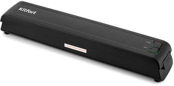 Вакуумный упаковщик KITFORT КТ-1507 100Вт 0.65Бар шир.пак.:28см черный