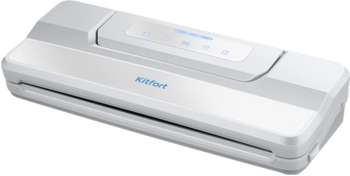 Вакуумный упаковщик KITFORT КТ-1559 ручной 70Вт 0.6Бар шир.пак.:30см серебристый